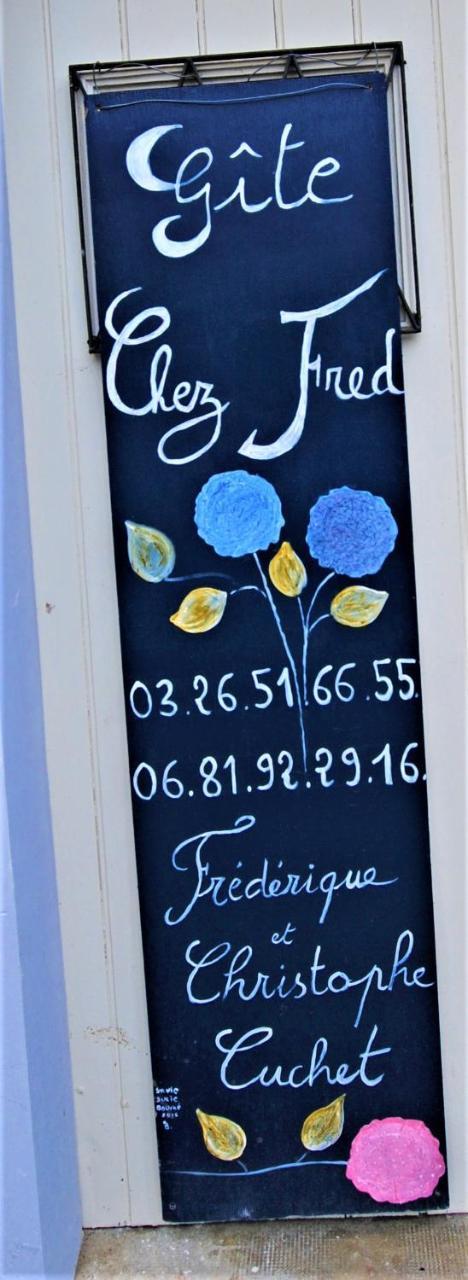 Chez Fred Bed & Breakfast Boursault ภายนอก รูปภาพ